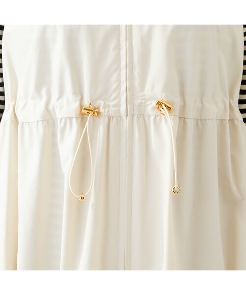 Rose Tiara / ローズティアラ ベスト | 【LIMONTA】【防水/防風/透湿/花粉防止】フレアジレ | 詳細12