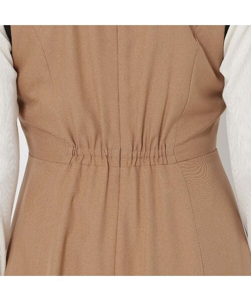 Rose Tiara / ローズティアラ ミニ丈・ひざ丈ワンピース | 【UVカット/吸汗性】バイカラージャンパースカート | 詳細16