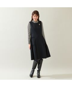 Rose Tiara / ローズティアラ ミニ丈・ひざ丈ワンピース | ティアードジャンパースカート