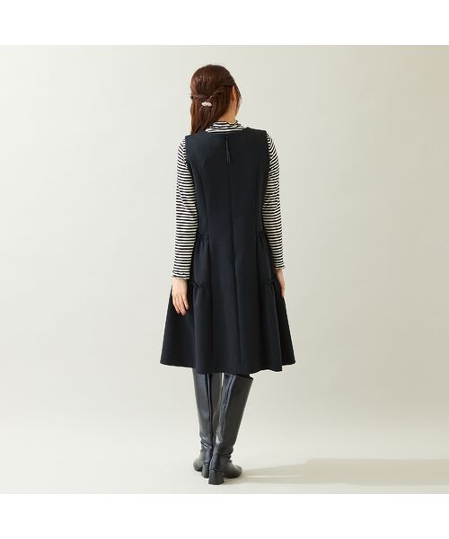 Rose Tiara / ローズティアラ ミニ丈・ひざ丈ワンピース | ティアードジャンパースカート | 詳細5