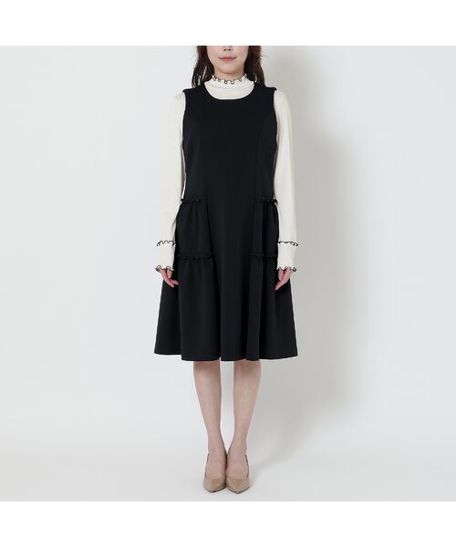 Rose Tiara / ローズティアラ ミニ丈・ひざ丈ワンピース | ティアードジャンパースカート | 詳細7