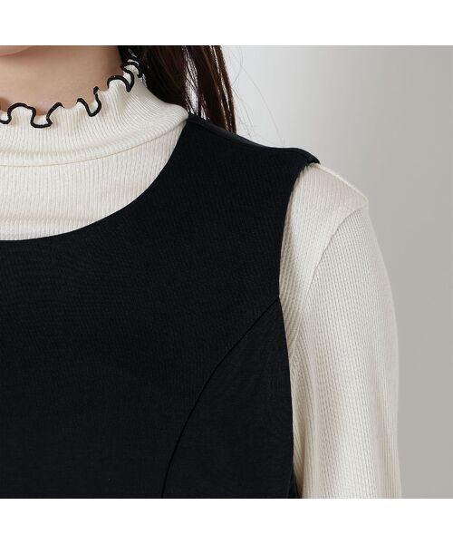 Rose Tiara / ローズティアラ ミニ丈・ひざ丈ワンピース | ティアードジャンパースカート | 詳細11