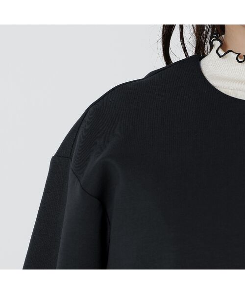 Rose Tiara / ローズティアラ ノーカラージャケット | ダンボールニットタック袖ジャケット | 詳細11