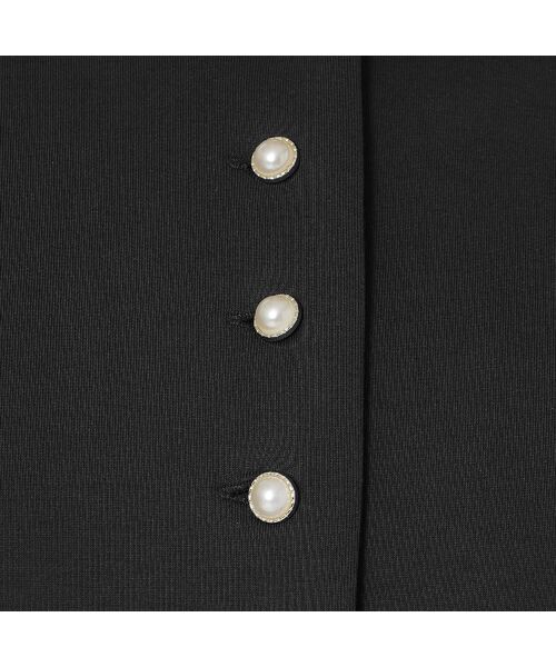 Rose Tiara / ローズティアラ ノーカラージャケット | ダンボールニットタック袖ジャケット | 詳細13