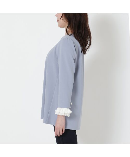 Rose Tiara / ローズティアラ シャツ・ブラウス | 【2WAY】【UVカット/防シワ】プリーツ袖カットソー | 詳細9