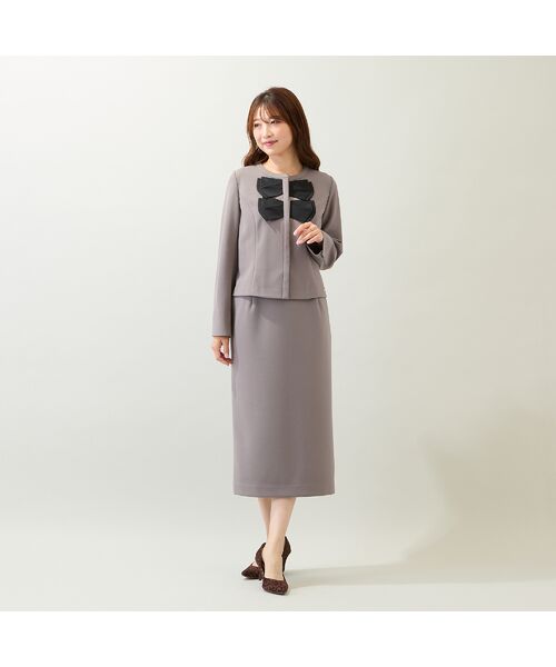 Rose Tiara / ローズティアラ ノーカラージャケット | 【UVカット】ダブルリボンジャケット | 詳細5