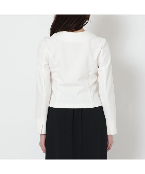 Rose Tiara / ローズティアラ ノーカラージャケット | 【UVカット】ダブルリボンジャケット | 詳細10