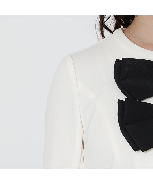Rose Tiara / ローズティアラ ノーカラージャケット | 【UVカット】ダブルリボンジャケット | 詳細13