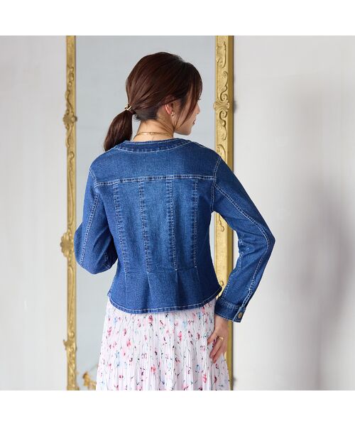 Rose Tiara / ローズティアラ ブルゾン | 【伸縮性◎】ジップアップブルゾン | 詳細5