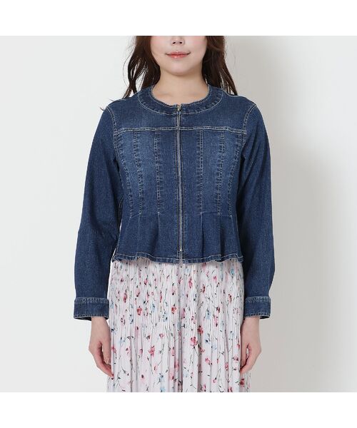 Rose Tiara / ローズティアラ ブルゾン | 【伸縮性◎】ジップアップブルゾン | 詳細6