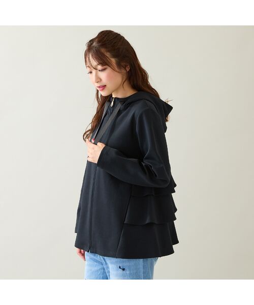 Rose Tiara / ローズティアラ パーカー | ダンボールニットフリルパーカー | 詳細7