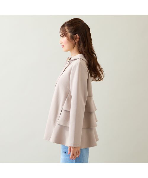 Rose Tiara / ローズティアラ パーカー | ダンボールニットフリルパーカー | 詳細9