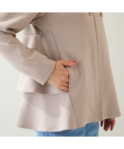 Rose Tiara / ローズティアラ パーカー | ダンボールニットフリルパーカー | 詳細14