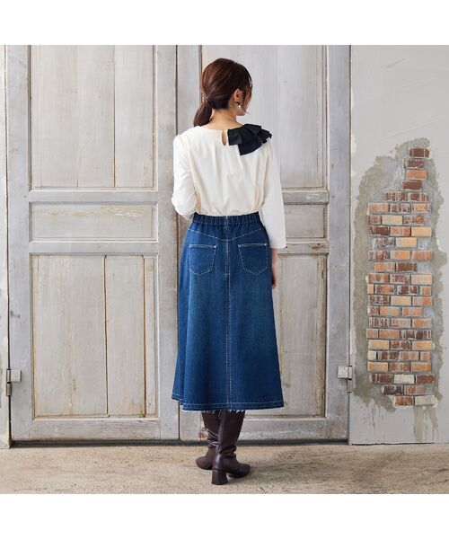 Rose Tiara / ローズティアラ カットソー | 【UVカット】ショルダーフリルカットソー | 詳細4