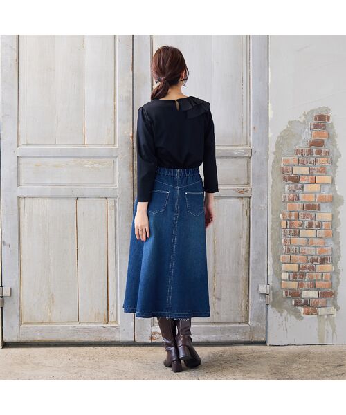 Rose Tiara / ローズティアラ カットソー | 【UVカット】ショルダーフリルカットソー | 詳細7