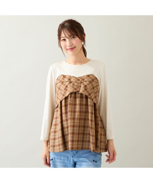 Rose Tiara / ローズティアラ カットソー | 【UVカット】レイヤード風カットソー | 詳細6