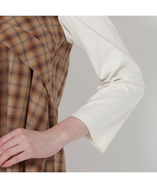 Rose Tiara / ローズティアラ カットソー | 【UVカット】レイヤード風カットソー | 詳細12