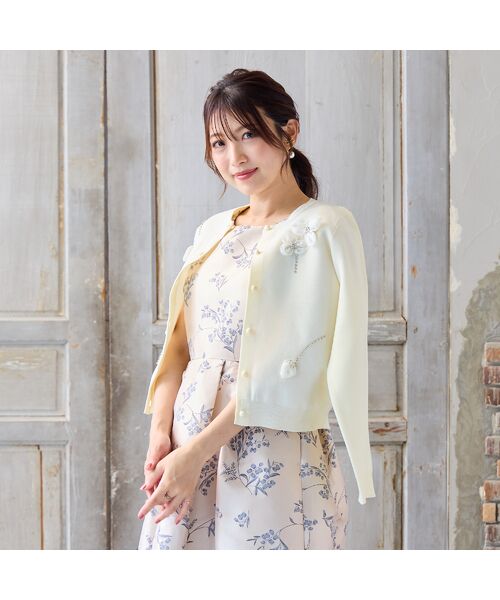 Rose Tiara / ローズティアラ ニット・セーター | フラワーモチーフモチーフニット | 詳細3