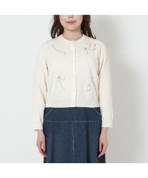 Rose Tiara / ローズティアラ ニット・セーター | フラワーモチーフモチーフニット | 詳細7