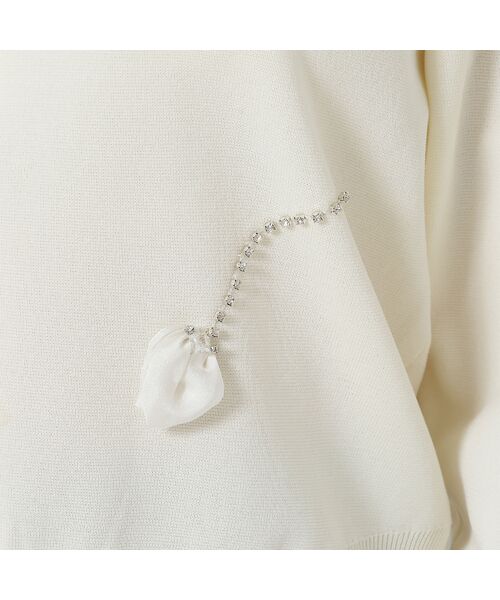 Rose Tiara / ローズティアラ ニット・セーター | フラワーモチーフモチーフニット | 詳細17