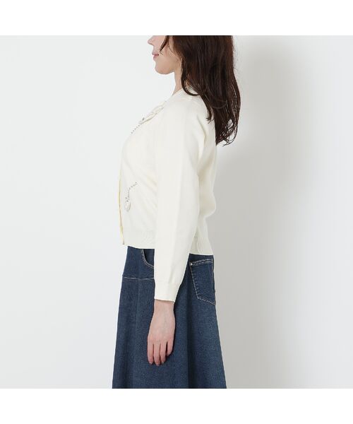 Rose Tiara / ローズティアラ ニット・セーター | フラワーモチーフモチーフニット | 詳細8