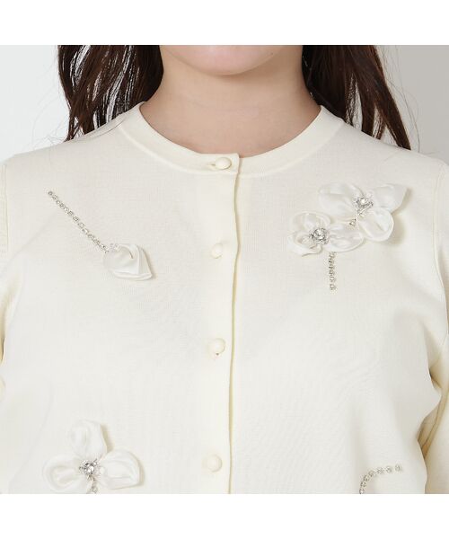 Rose Tiara / ローズティアラ ニット・セーター | フラワーモチーフモチーフニット | 詳細10