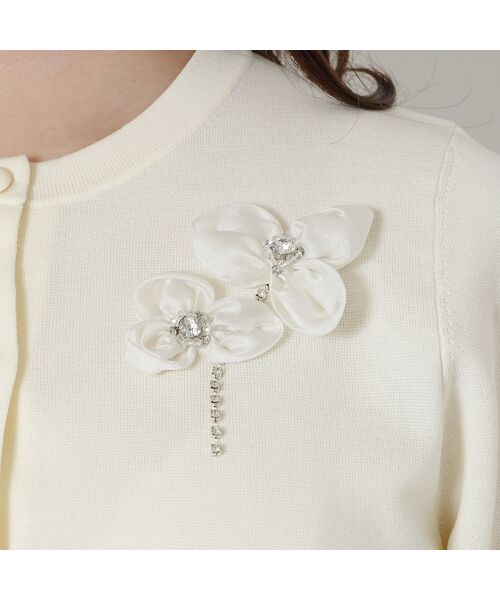 Rose Tiara / ローズティアラ ニット・セーター | フラワーモチーフモチーフニット | 詳細11