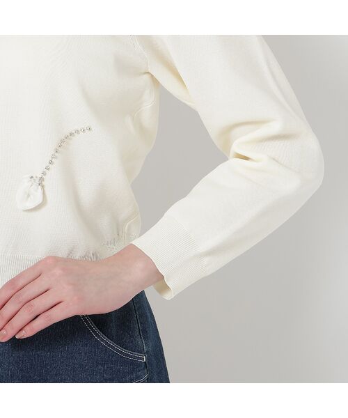 Rose Tiara / ローズティアラ ニット・セーター | フラワーモチーフモチーフニット | 詳細13