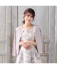 Rose Tiaraローズティアラ フリル付きカーディガン ベージュ　新品未使用 110225113550230001?$VS_1500$