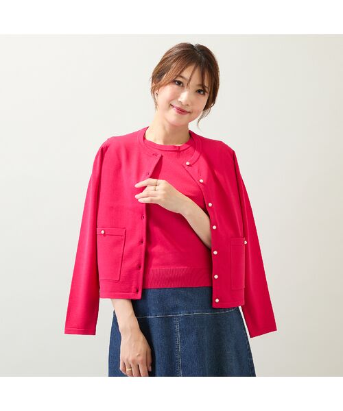 Rose Tiara / ローズティアラ ニット・セーター | 【ブローチ付き】アンサンブルニット | 詳細4