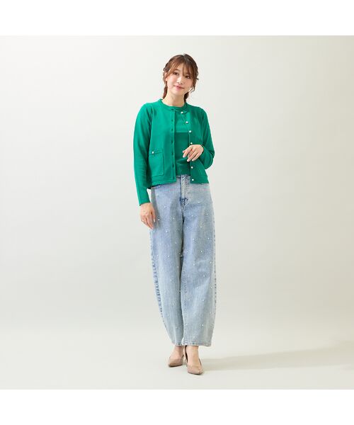 Rose Tiara / ローズティアラ ニット・セーター | 【ブローチ付き】アンサンブルニット | 詳細6