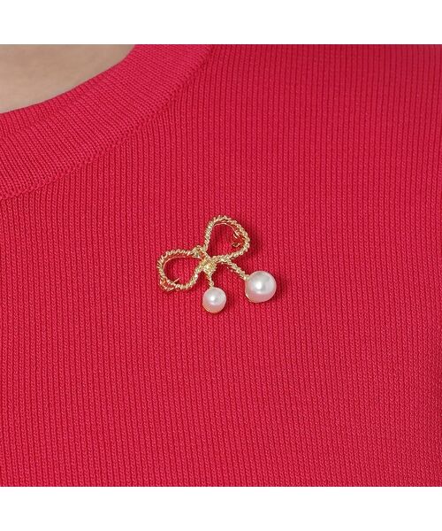 Rose Tiara / ローズティアラ ニット・セーター | 【ブローチ付き】アンサンブルニット | 詳細12