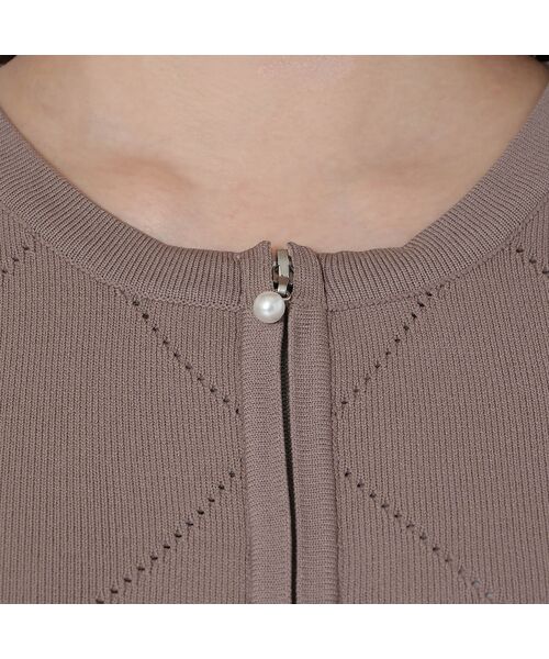 Rose Tiara / ローズティアラ ニット・セーター | 【人気商品の新型】アーガイルZIPカーディガン | 詳細12