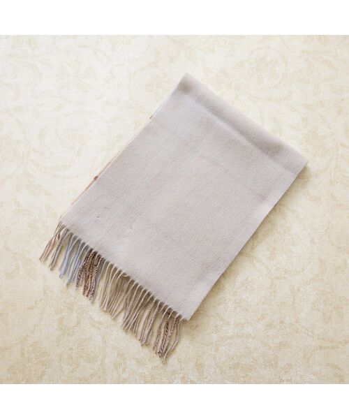 Rose Tiara / ローズティアラ マフラー・ショール・スヌード・ストール | 【WEB限定カラー有】【カシミヤブレンド/リバーシブル】チェックマフラー | 詳細2