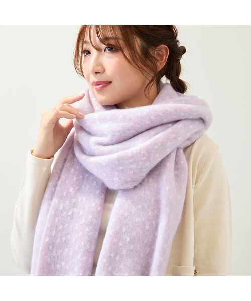 Rose Tiara / ローズティアラ マフラー・ショール・スヌード・ストール | 【静電防止】ふわもこマフラー | 詳細1
