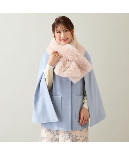 Rose Tiara / ローズティアラ マフラー・ショール・スヌード・ストール | フェイクトスカーナマフラー | 詳細6