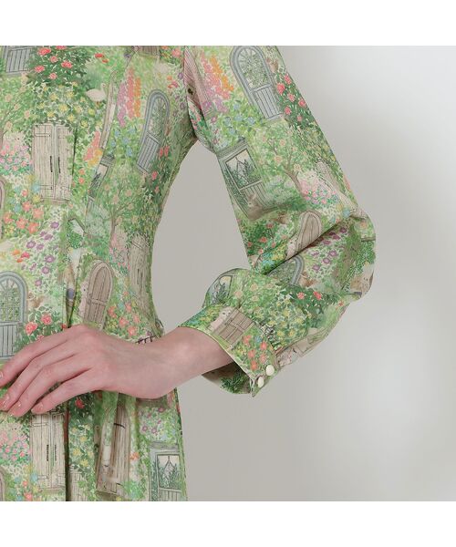 Rose Tiara / ローズティアラ ミニ丈・ひざ丈ワンピース | 【22fabric】シークレットガーデン/ ワンピース | 詳細16
