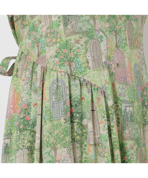 Rose Tiara / ローズティアラ ミニ丈・ひざ丈ワンピース | 【22fabric】シークレットガーデン/ ワンピース | 詳細18
