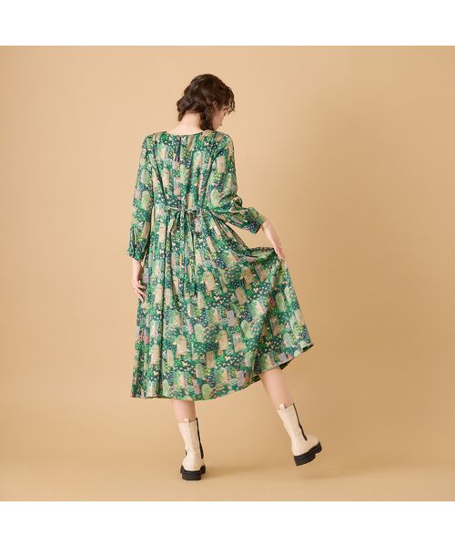 Rose Tiara / ローズティアラ ミニ丈・ひざ丈ワンピース | 【22fabric】シークレットガーデン/ ワンピース | 詳細9
