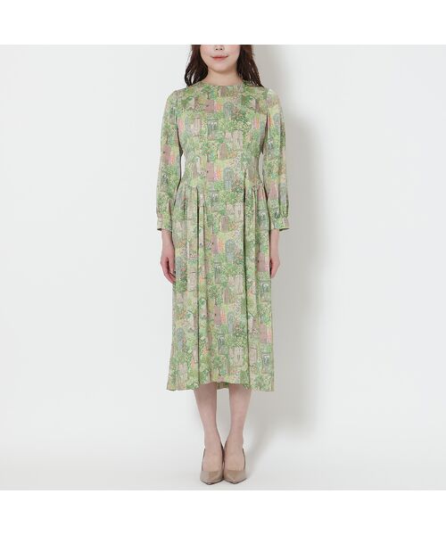 Rose Tiara / ローズティアラ ミニ丈・ひざ丈ワンピース | 【22fabric】シークレットガーデン/ ワンピース | 詳細12