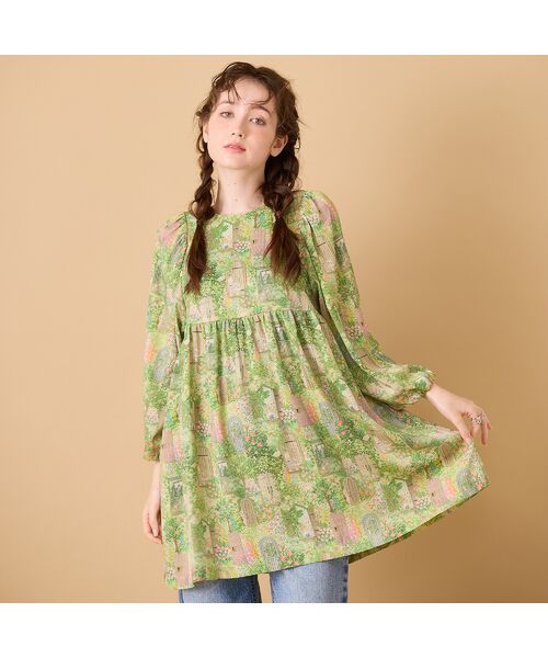 Rose Tiara / ローズティアラ シャツ・ブラウス | 【22fabric】シークレットガーデン/ ブラウス | 詳細1