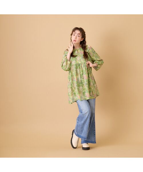 Rose Tiara / ローズティアラ シャツ・ブラウス | 【22fabric】シークレットガーデン/ ブラウス | 詳細3