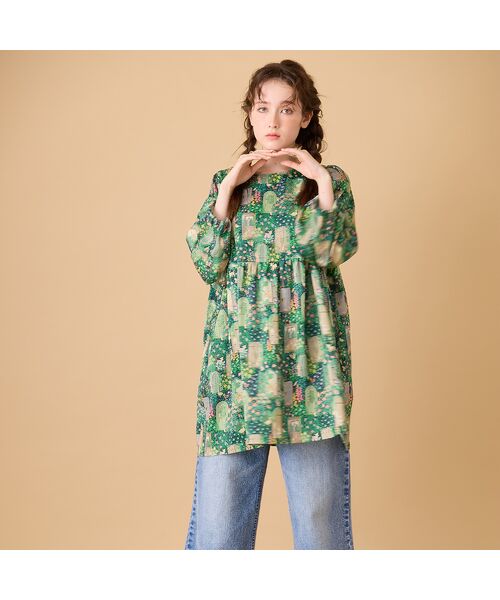 Rose Tiara / ローズティアラ シャツ・ブラウス | 【22fabric】シークレットガーデン/ ブラウス | 詳細8