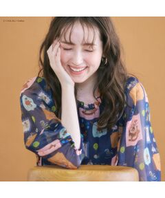 Rose Tiara / ローズティアラ シャツ・ブラウス | 【くらはしれいコラボ】MIXPTボリュームスリーブブラウス