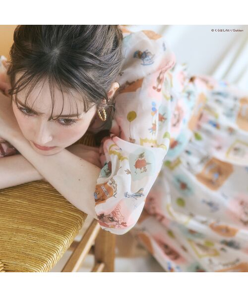 Rose Tiara / ローズティアラ シャツ・ブラウス | 【くらはしれいコラボ】MIXPTボリュームスリーブブラウス | 詳細1