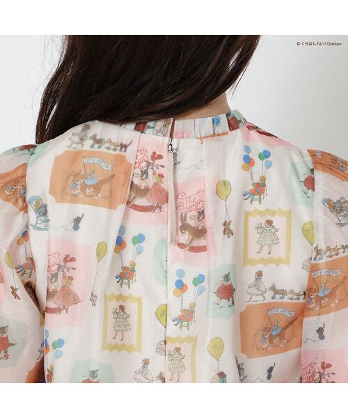 Rose Tiara / ローズティアラ シャツ・ブラウス | 【くらはしれいコラボ】MIXPTボリュームスリーブブラウス | 詳細17