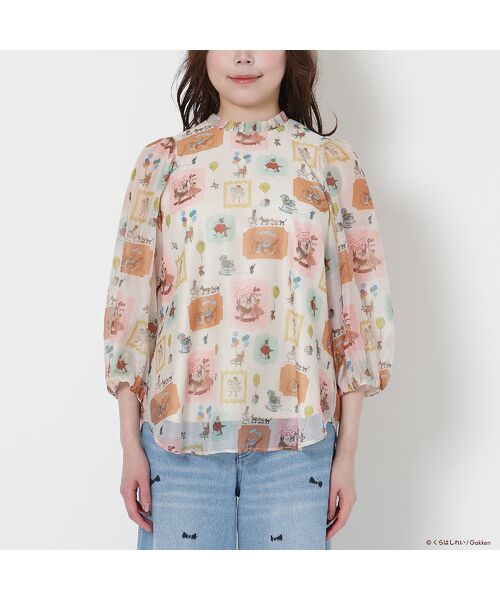 Rose Tiara / ローズティアラ シャツ・ブラウス | 【くらはしれいコラボ】MIXPTボリュームスリーブブラウス | 詳細10