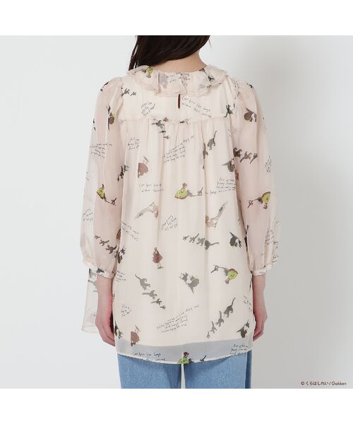 Rose Tiara / ローズティアラ シャツ・ブラウス | 【くらはしれいコラボ】クロネコPTピンタックフリルカラーブラウス | 詳細14