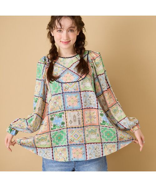 Rose Tiara / ローズティアラ シャツ・ブラウス | 【22fabric】ハンカチコレクター/ ブラウス | 詳細1