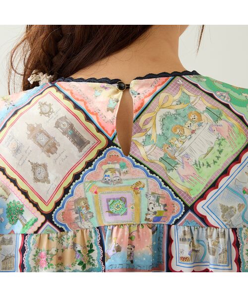 Rose Tiara / ローズティアラ シャツ・ブラウス | 【22fabric】ハンカチコレクター/ ブラウス | 詳細15